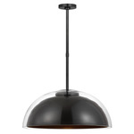 Lusi Pendant - Bronze / Clear