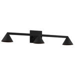 Midrand Bathroom Vanity Light - Nightshade Black