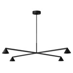Midrand Chandelier - Nightshade Black