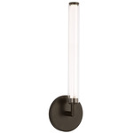 Poza Wall Sconce - Bronze / Clear