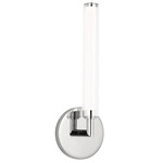 Poza Wall Sconce - Polished Nickel / Clear