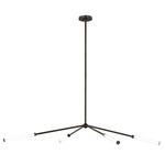 Poza Chandelier - Bronze / Clear