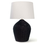 Georgian Table Lamp - Floor Model - Black