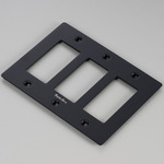 Buster + Punch Metal Wall Plate - Overstock - Black