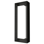 Squadro Miter Wall Sconce - Charcoal / White Acrylic
