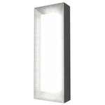 Squadro Miter Wall Sconce - Organic White / White Acrylic