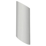 Clean Half Moon Wall Sconce - Organic White