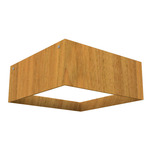 Squares Ceiling Light - Louro Freijo / White Acrylic