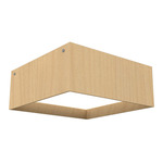 Squares Ceiling Light - Maple / White Acrylic