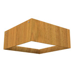 Squares Ceiling Light - Louro Freijo / White Acrylic