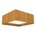 Squares Ceiling Light - Louro Freijo / White Acrylic