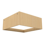 Squares Ceiling Light - Maple / White Acrylic