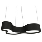 Organic KS Pendant - Charcoal / White Acrylic