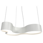 Organic KS Pendant - Organic White / White Acrylic