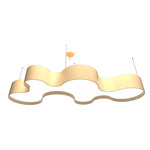Organic Pendant - Maple / White Acrylic