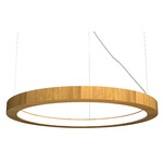 Frame Ring Pendant - Louro Freijo / White