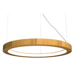 Frame Ring Pendant - Louro Freijo / White