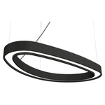Organic Slim Pendant - Charcoal / White Acrylic Organic Slim Pendant - Charcoal / White Acrylic