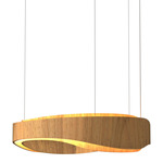 Horizon Pendant - Louro Freijo / White Acrylic