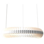 Stecche Di Legno Ring Pendant - Organic White / White Acrylic