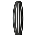 Barrel Wall Sconce - Charcoal / White