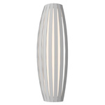 Barrel Wall Sconce - Organic White / White