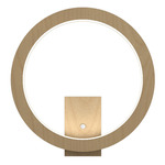 Frame Circle Wall Sconce - Maple
