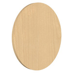 Clean Round Wall Sconce - Maple