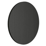 Clean Round Wall Sconce - Charcoal