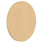 Clean Round Wall Sconce - Maple