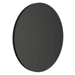 Clean Round Wall Sconce - Charcoal