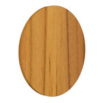 Clean Round Wall Sconce - Teak