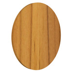 Clean Round Wall Sconce - Teak