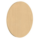 Clean Round Wall Sconce - Maple