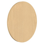 Clean Round Wall Sconce - Maple