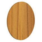 Clean Round Wall Sconce - Teak