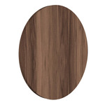Clean Round Wall Sconce - American Walnut
