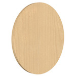 Clean Round Wall Sconce - Maple