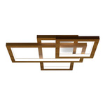 Frame Squares Ceiling / Wall Mount - Teak / White