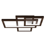 Frame Squares Ceiling / Wall Mount - American Walnut / White