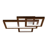 Frame Squares Ceiling / Wall Mount - Imbuia / White