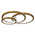 Frame Rings Ceiling / Wall Mount - Louro Freijo / White