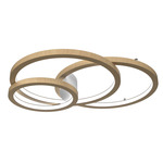 Frame Rings Ceiling / Wall Mount - Maple / White