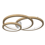 Frame Rings Ceiling / Wall Mount - Maple / White