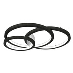 Frame Rings Ceiling / Wall Mount - Charcoal / White