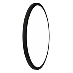 Naia Ring Wall / Ceiling Mount - Charcoal / White Acrylic
