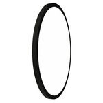 Naia Ring Wall / Ceiling Mount - Charcoal / White Acrylic