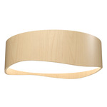 Horizon Ceiling Light - Maple / White Acrylic