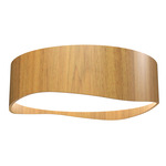 Horizon Ceiling Light - Louro Freijo / White Acrylic
