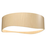 Horizon Ceiling Light - Maple / White Acrylic